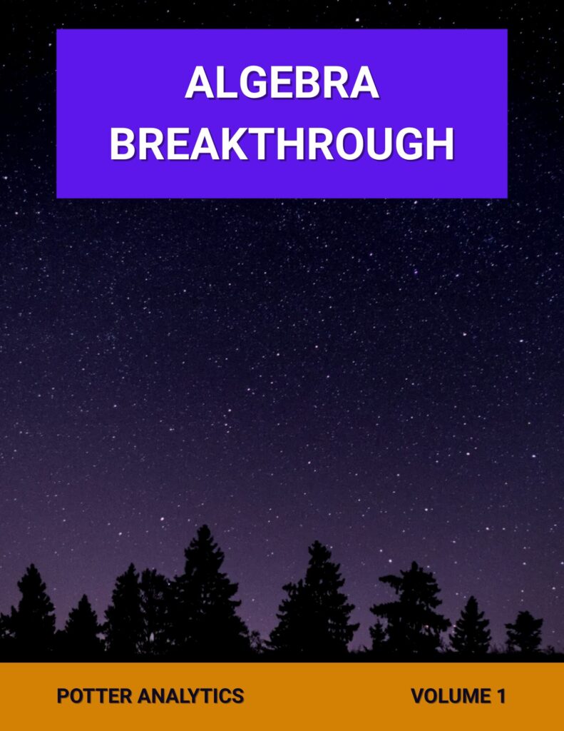 Book cover of Algebra Breakthrough